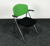 Drabert Conferentiestoel Zwart & Groen