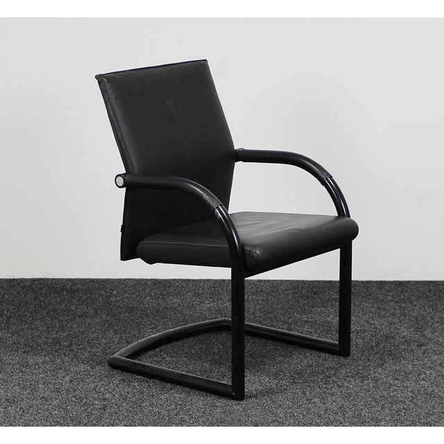 Klöber 984 Stoel | Zwart Leder