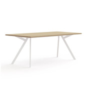 Vergadertafel Bridge Recht - 4 tot 8 Personen