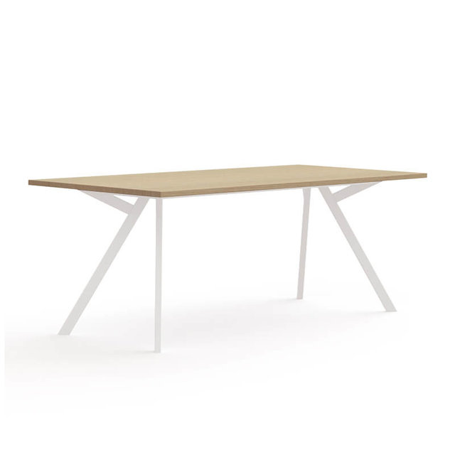 Vergadertafel Bridge Recht - 4 tot 8 Personen