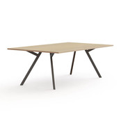 Vergadertafel Bridge Recht - 4 tot 8 Personen