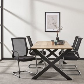 Industriële Vergadertafel - 200 x 100 cm