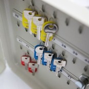 Filex Sleutelkastje - 20 Haken | Grijs