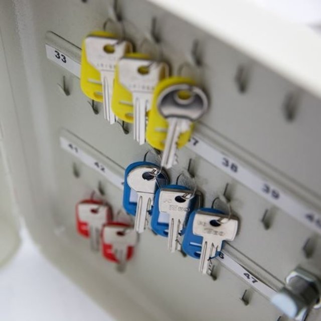 Filex Sleutelkastje - 20 Haken | Grijs