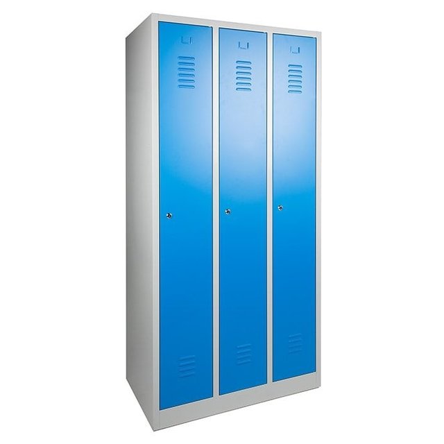 Lockerkast Hang Leg 3 Deurs - 180x89x50 cm Lockerkast Hang Leg 3 Deurs - 180x89x50 cm