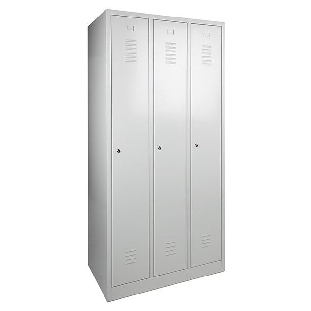 Lockerkast Hang Leg 3 Deurs - 180x89x50 cm Lockerkast Hang Leg 3 Deurs - 180x89x50 cm