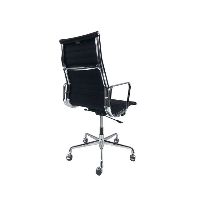 Vitra EA 119 Eames Bureaustoel | Zwart & Chroom