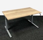 Gispen TM Slingerbureau Grijs 140 x 80 cm Gispen TM Slingerbureau Grijs 140 x 80 cm