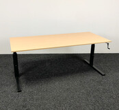 Gispen TM Slingerbureau - 160 x 80 cm Nieuw Blad Naar Keuze