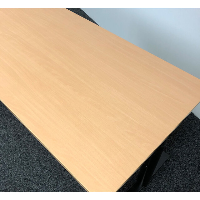 Gispen TM Slingerbureau - 160 x 80 cm | Zwart Onderstel