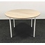 Lamers Kantoormeubelen Basic Kantinetafel Midden Eiken - Rond 120 cm