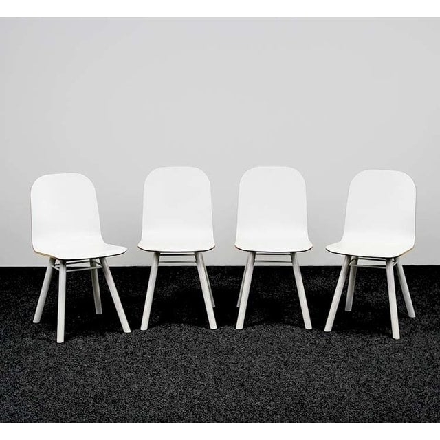 [SET] 4 Carvi Design Stoelen - Wit