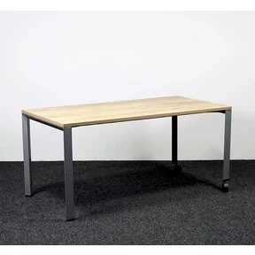Refurbished Ahrend 700 Verrijdbare Kantinetafel 160 x 80 cm