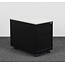 Amerland Amerland Ladeblok 2 Laden Zwart | 62 x 43 x 75,5 cm