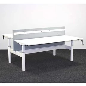 Gispen TM Duo Slinger Bureau |180 x 80 cm Nieuw Blad Naar Keuze