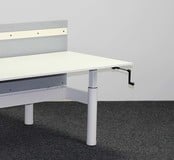 Gispen TM Duo Slinger Bureau |180 x 80 cm Nieuw Blad Naar Keuze