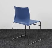 FP Collection S450 Kantinestoel Kunststof - Blauw