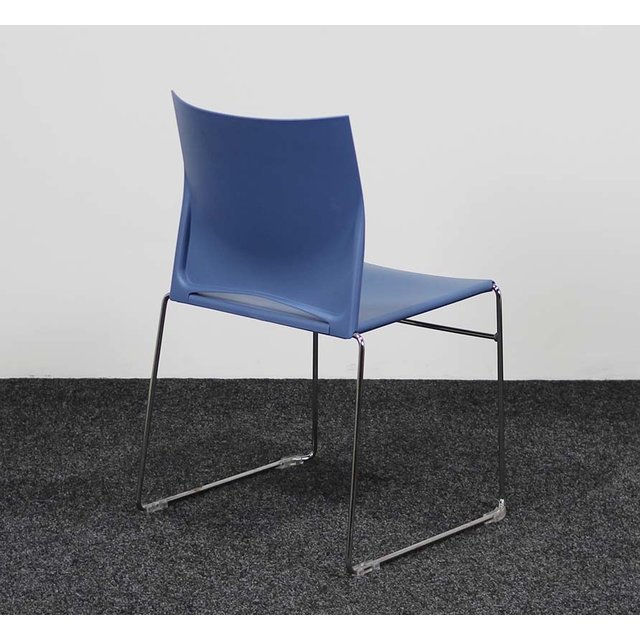 FP Collection S450 Kantinestoel Kunststof - Blauw