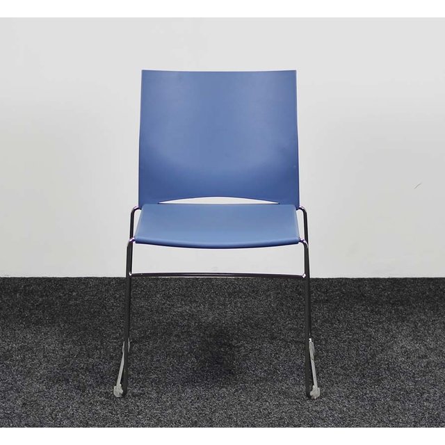 FP Collection S450 Kantinestoel Kunststof - Blauw