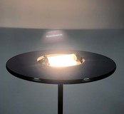 Aureola Halo Vloerlamp - Cini & Nils | Blauwe Glasplaat