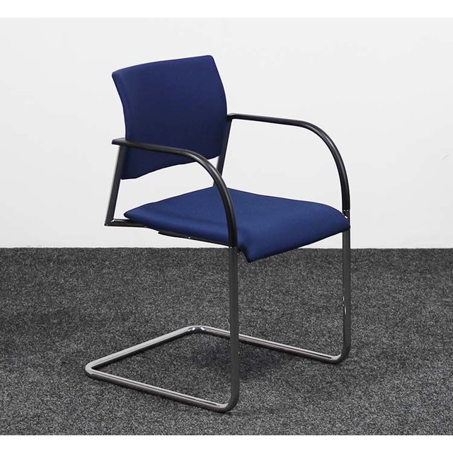 Van der Sluis Emo Vergaderstoel Blauw