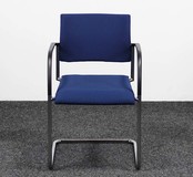 Van der Sluis Vergaderstoel Emo - Blauw