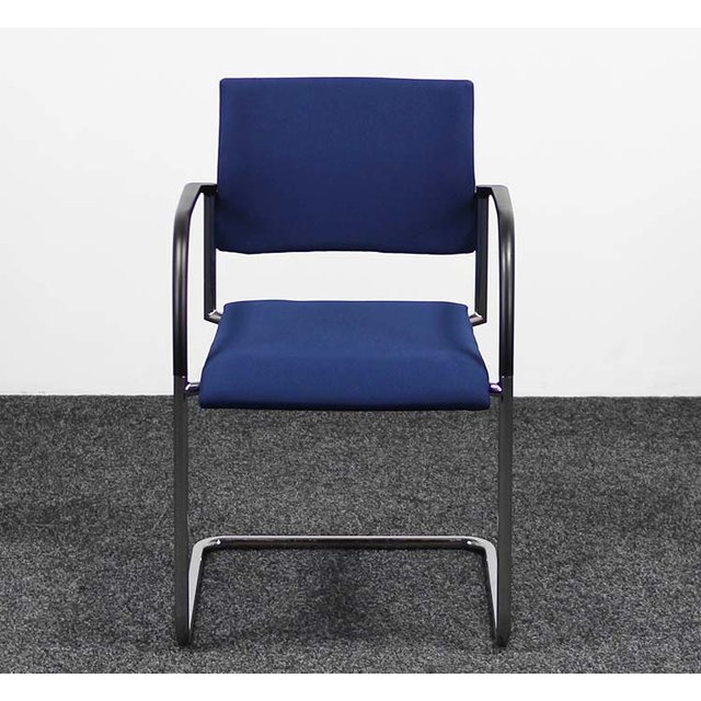 Van der Sluis Vergaderstoel Emo - Blauw