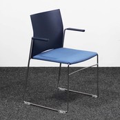 FP Collection A450 Kantinestoel Kunststof - Blauw