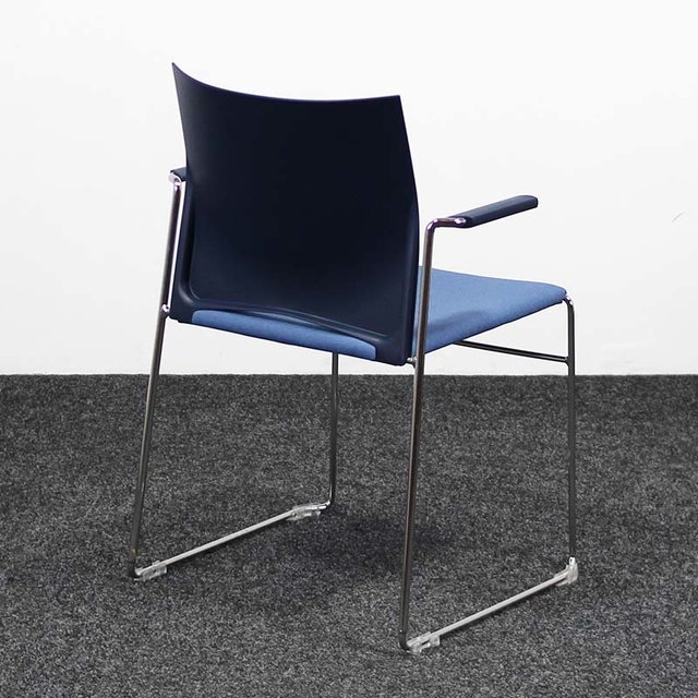 FP Collection A450 Kantinestoel Kunststof - Blauw