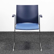 FP Collection A450 Kantinestoel Kunststof - Blauw