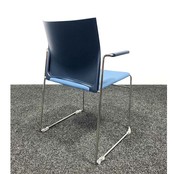 FP Collection A450 Kantinestoel Kunststof - Blauw