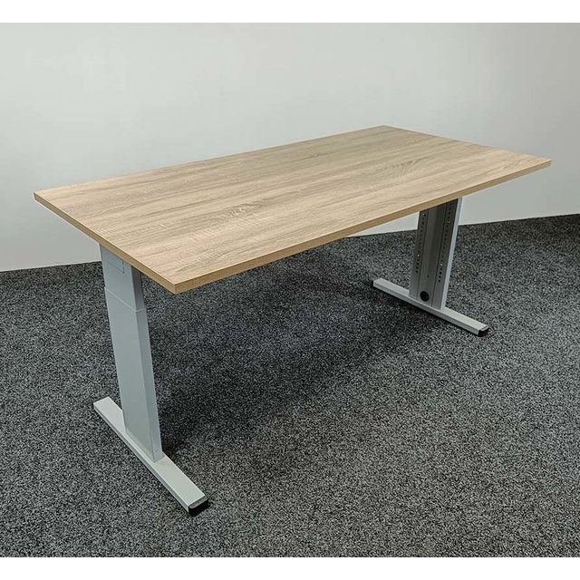 Volker Verstelbaar Bureau - Nieuw Blad Naar Keuze | 160 x 80 cm