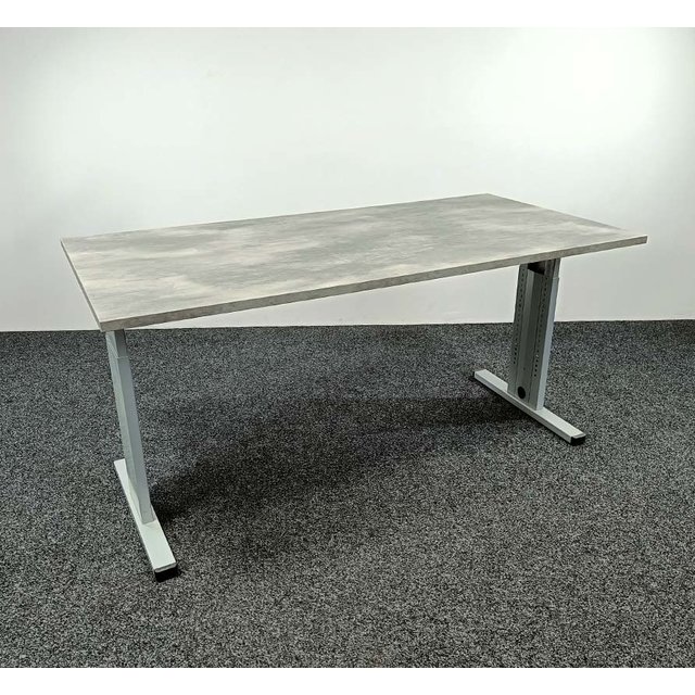 Volker Verstelbaar Bureau - Nieuw Blad Naar Keuze | 160 x 80 cm