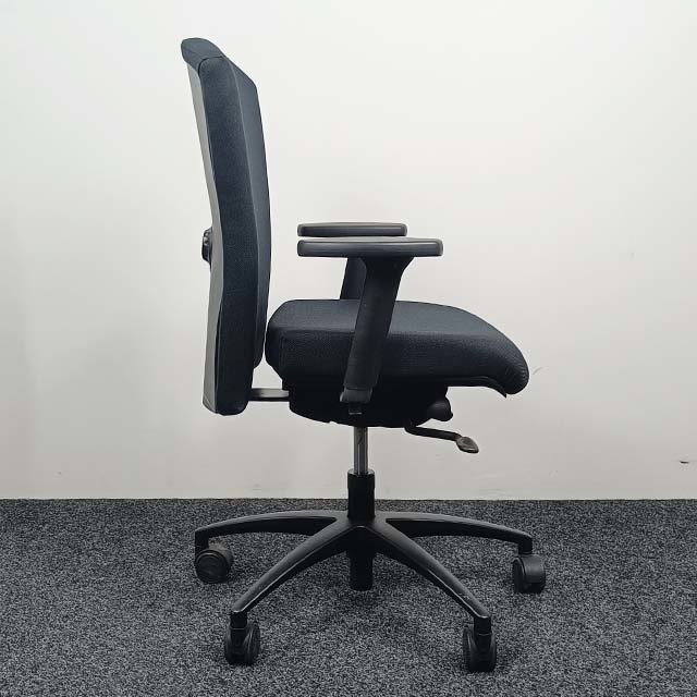 Bureaustoel Kohl Selleo 1800 BS Zwart | Nieuw Gestoffeerd