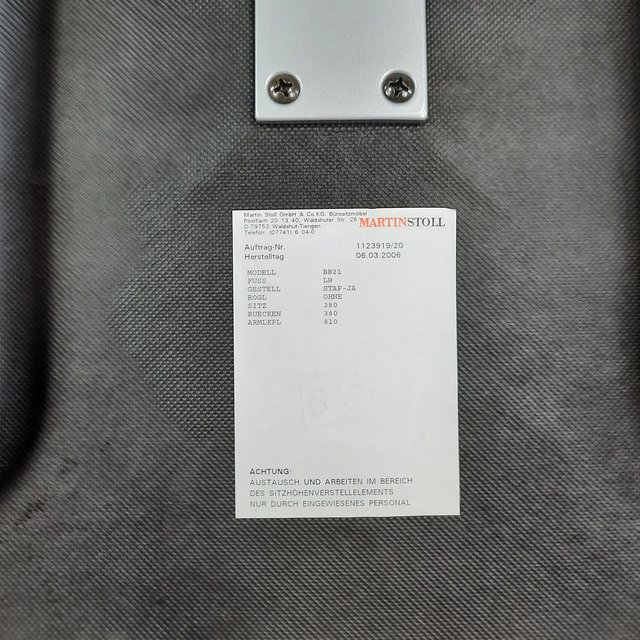 Martin Stoll Slede Vergaderstoel