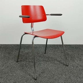 Houten Stoel Rood