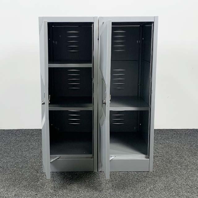 Lockerkast Grijs - 2 Deuren | 103 x 75 x 56 cm