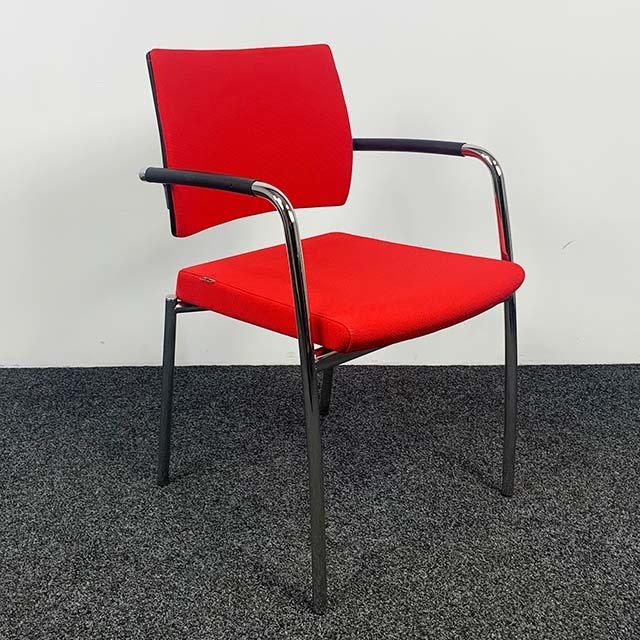 Ahrend 340 Vergaderstoel Rood