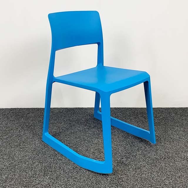 Vitra Tip Ton Stoel - Blauw