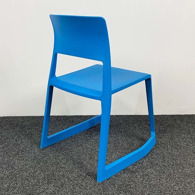 Vitra Tip Ton Stoel - Blauw
