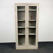 Medicijn Vitrinekast Metaal - Industrieel