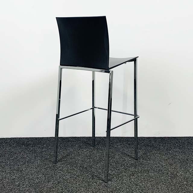 Barkruk - Zwarte Zitting Barkruk - Zwarte Zitting