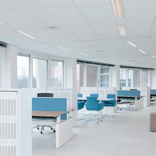 Schaffenburg Akoestische Schuifdeurkast - Wit 160 cm breed Schaffenburg Akoestische Schuifdeurkast - Wit 160 cm breed