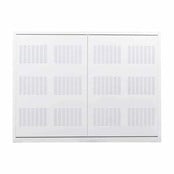 Schaffenburg Akoestische Schuifdeurkast - Wit | 120 x 180 x 45 cm