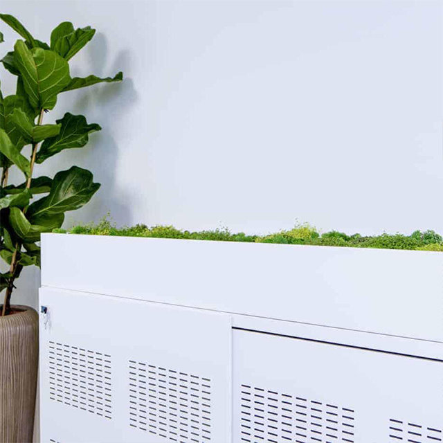 Plantenbak Akoestische Schuifdeurkast Plantenbak Akoestische Schuifdeurkast