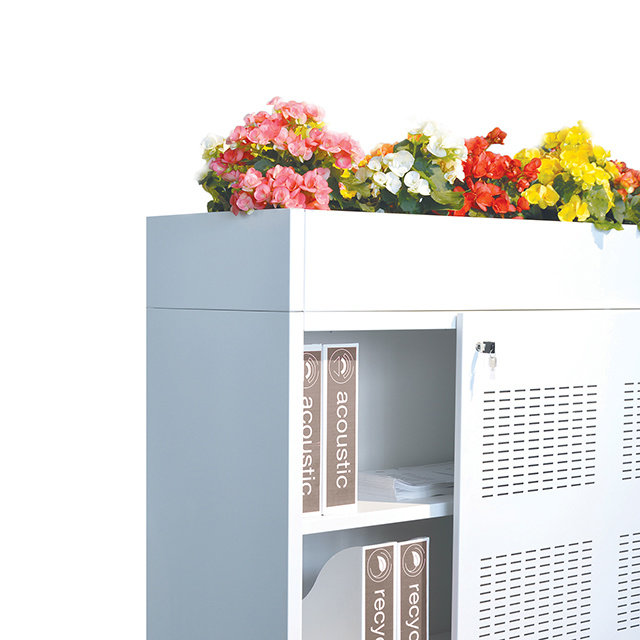 Plantenbak Akoestische Schuifdeurkast Plantenbak Akoestische Schuifdeurkast