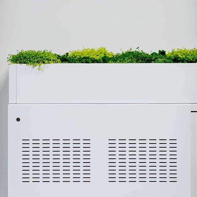 Plantenbak Akoestische Schuifdeurkast Plantenbak Akoestische Schuifdeurkast