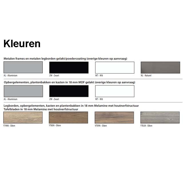 Flexwall Opbergelement - 120 | 36 x 36 x 43 cm Flexwall Opbergelement - 120 | 36 x 36 x 43 cm