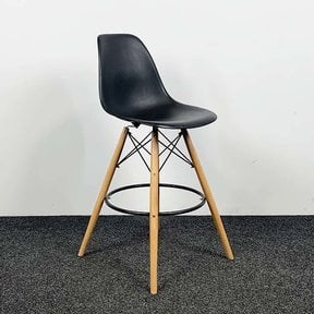 Bux Barkruk - Zwarte Kunststof Zitting