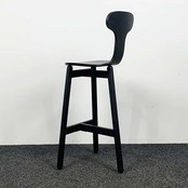DUM Office Beech Stool Barkruk - Met Rugleuning